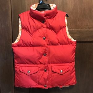 American Eagle reversible down vest